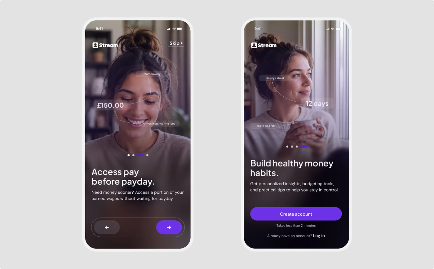 Wagestream After Redesign